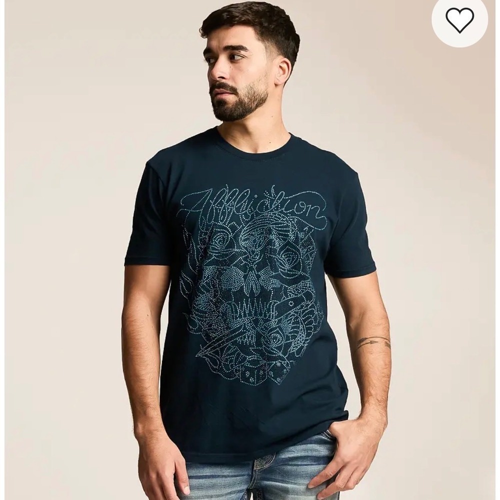 Affliction "Piercing Truth" T-Shirt – Obsidian – Size 2x – NWT